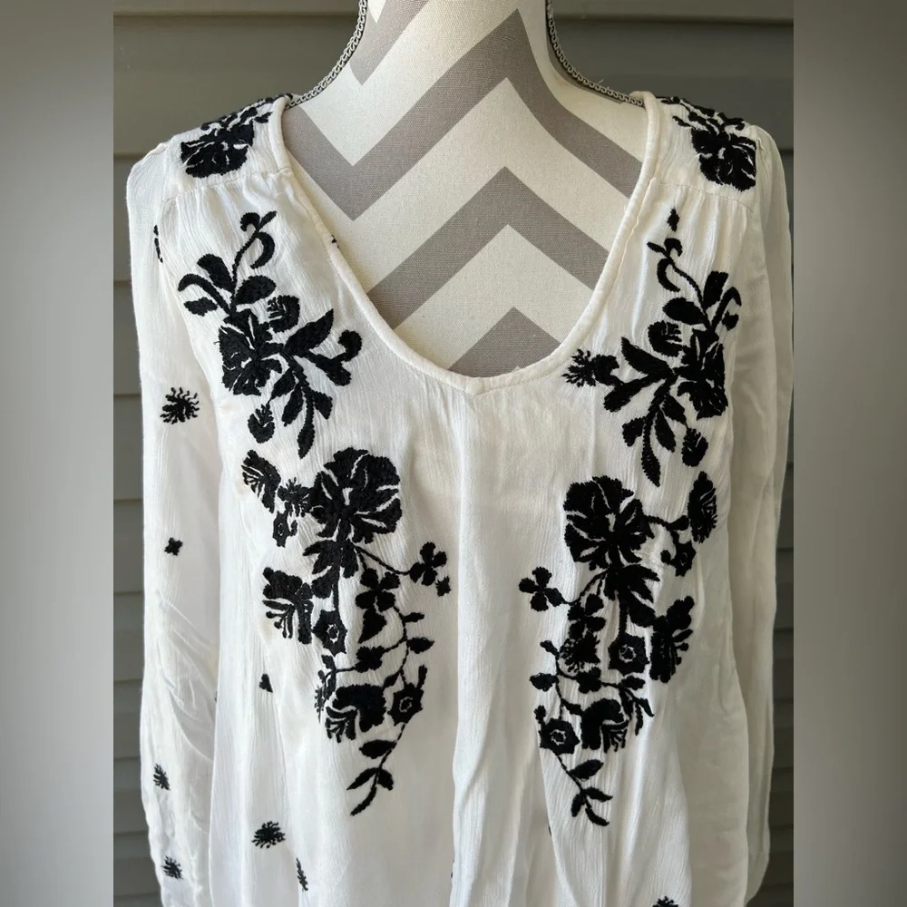 Free People Sweet Tennessee Printed Mini Shift Dress Sz - Picture 4 of 15